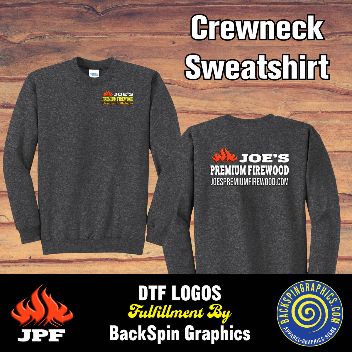 JPF OFFICIAL CREWNECK SWEATSHIRT