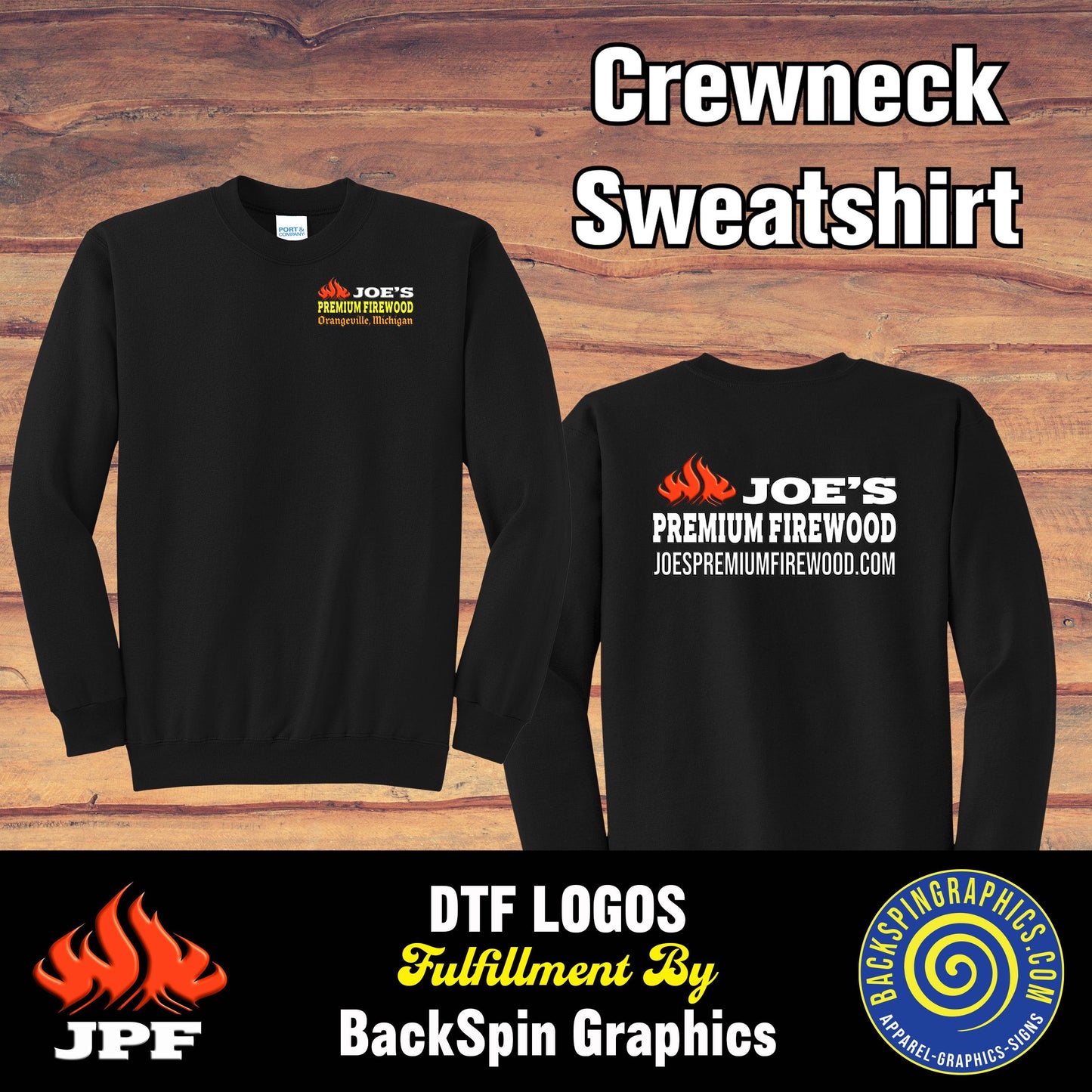 JPF OFFICIAL CREWNECK SWEATSHIRT