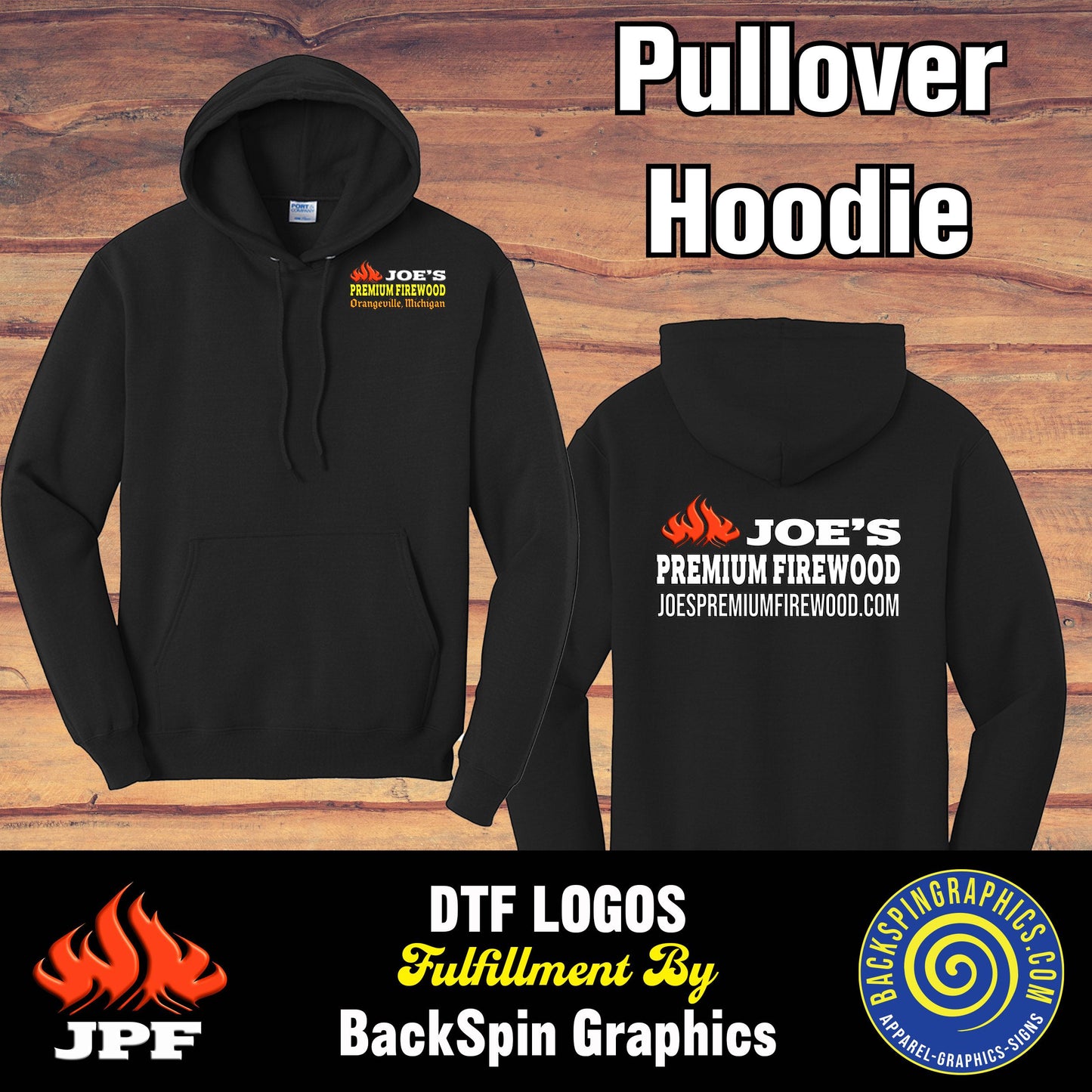 JPF OFFICIAL PULLOVER HOODIE