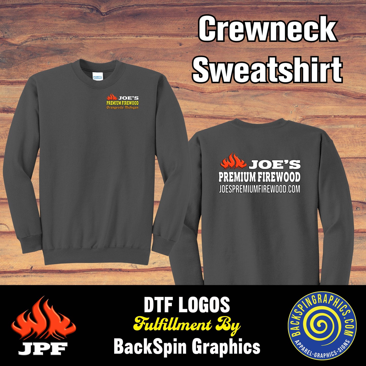 JPF OFFICIAL CREWNECK SWEATSHIRT