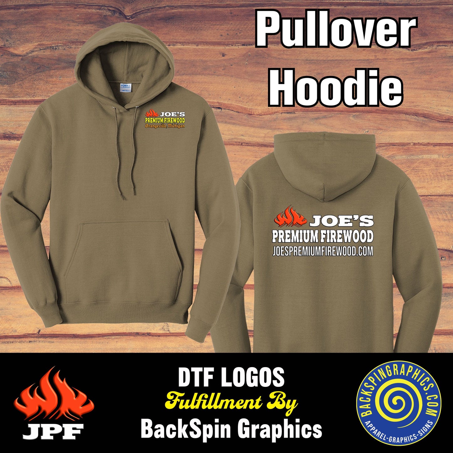 JPF OFFICIAL PULLOVER HOODIE