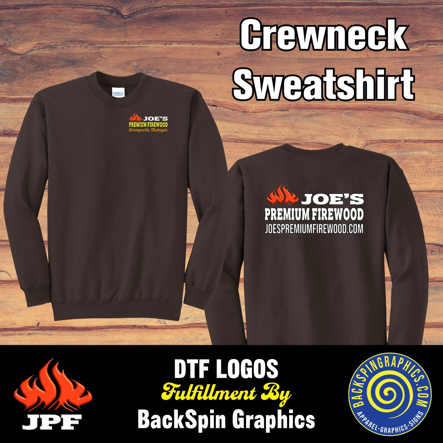 JPF OFFICIAL CREWNECK SWEATSHIRT