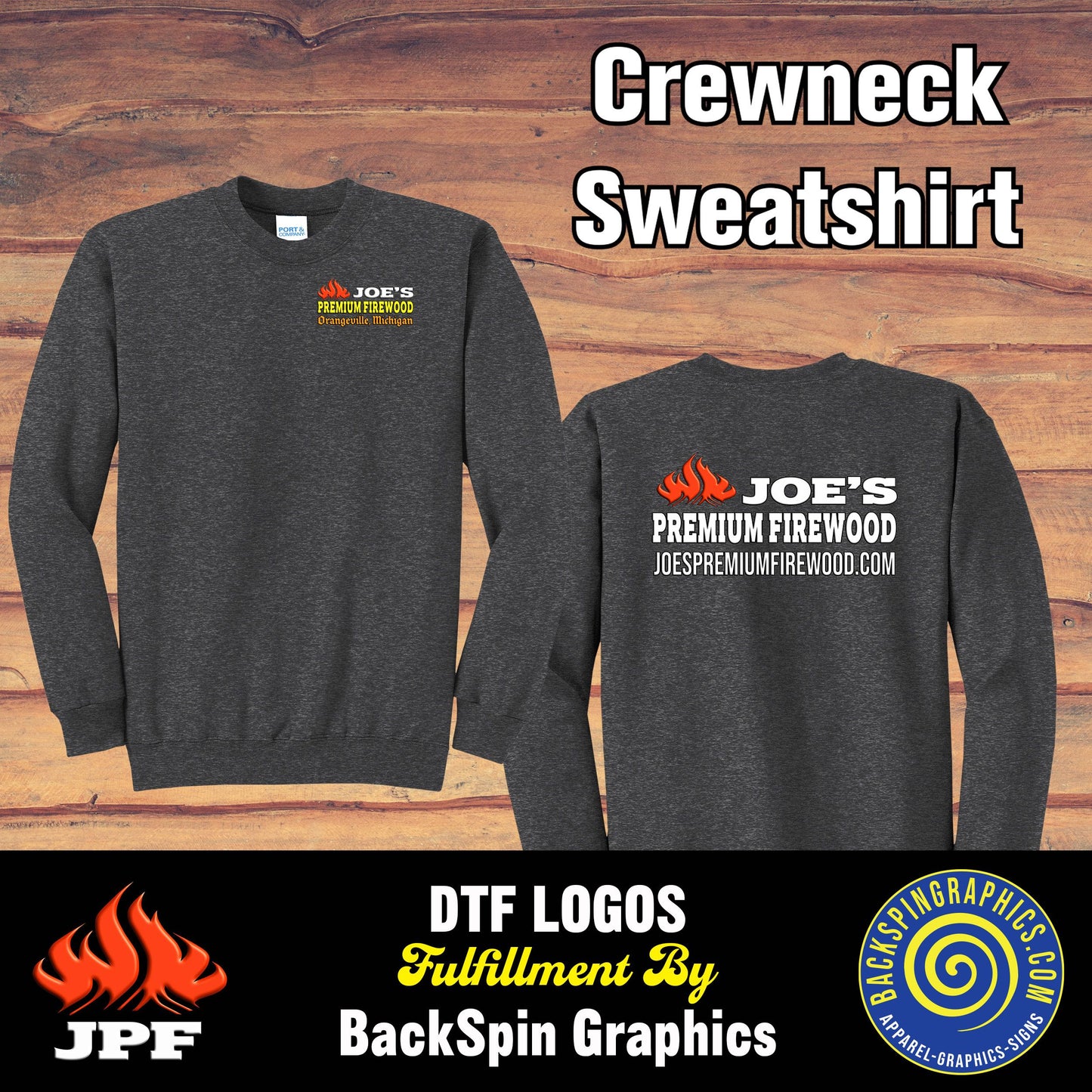 JPF OFFICIAL CREWNECK SWEATSHIRT
