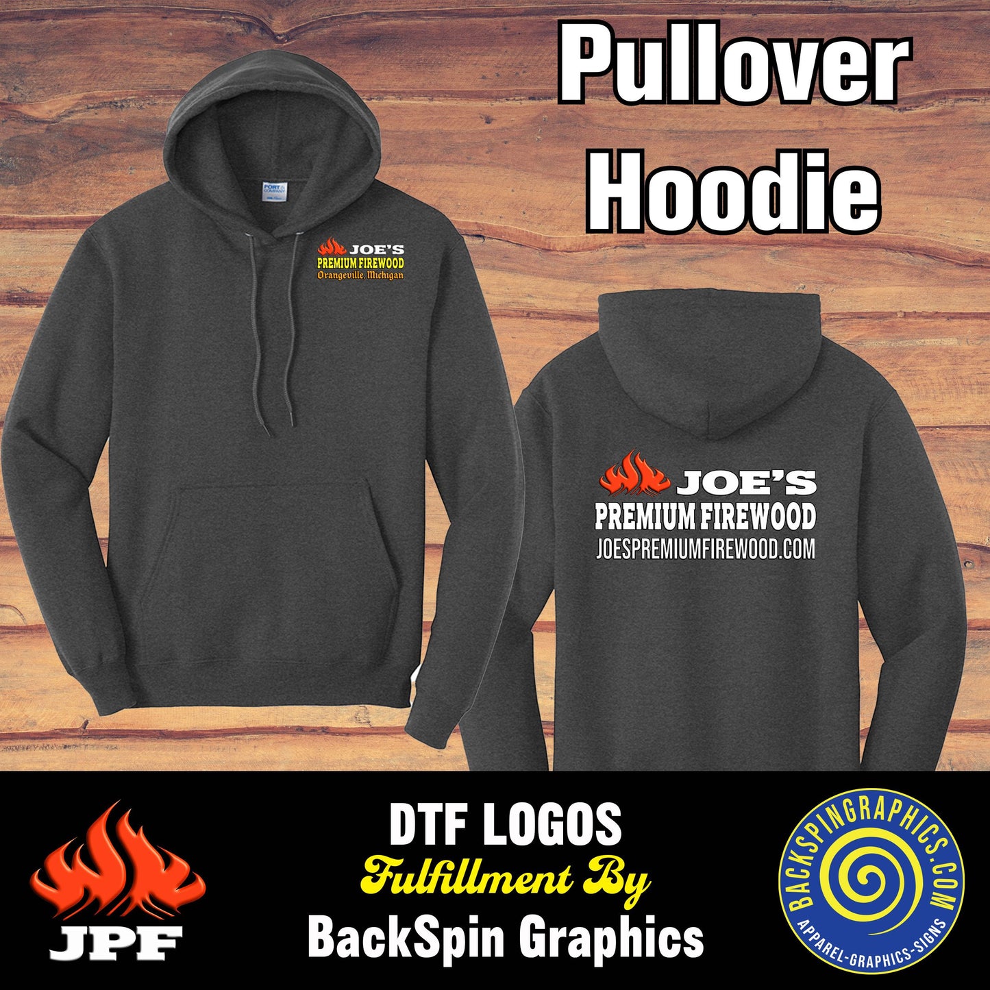 JPF OFFICIAL PULLOVER HOODIE