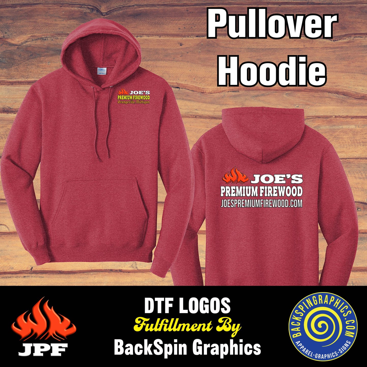 JPF OFFICIAL PULLOVER HOODIE