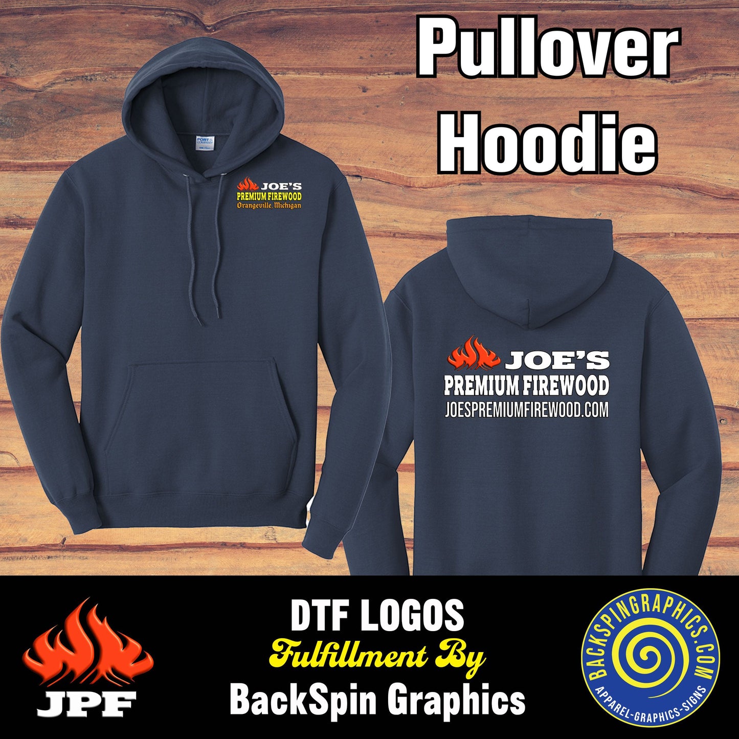 JPF OFFICIAL PULLOVER HOODIE