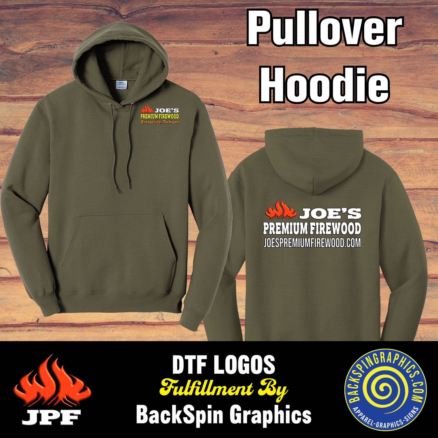 JPF OFFICIAL PULLOVER HOODIE