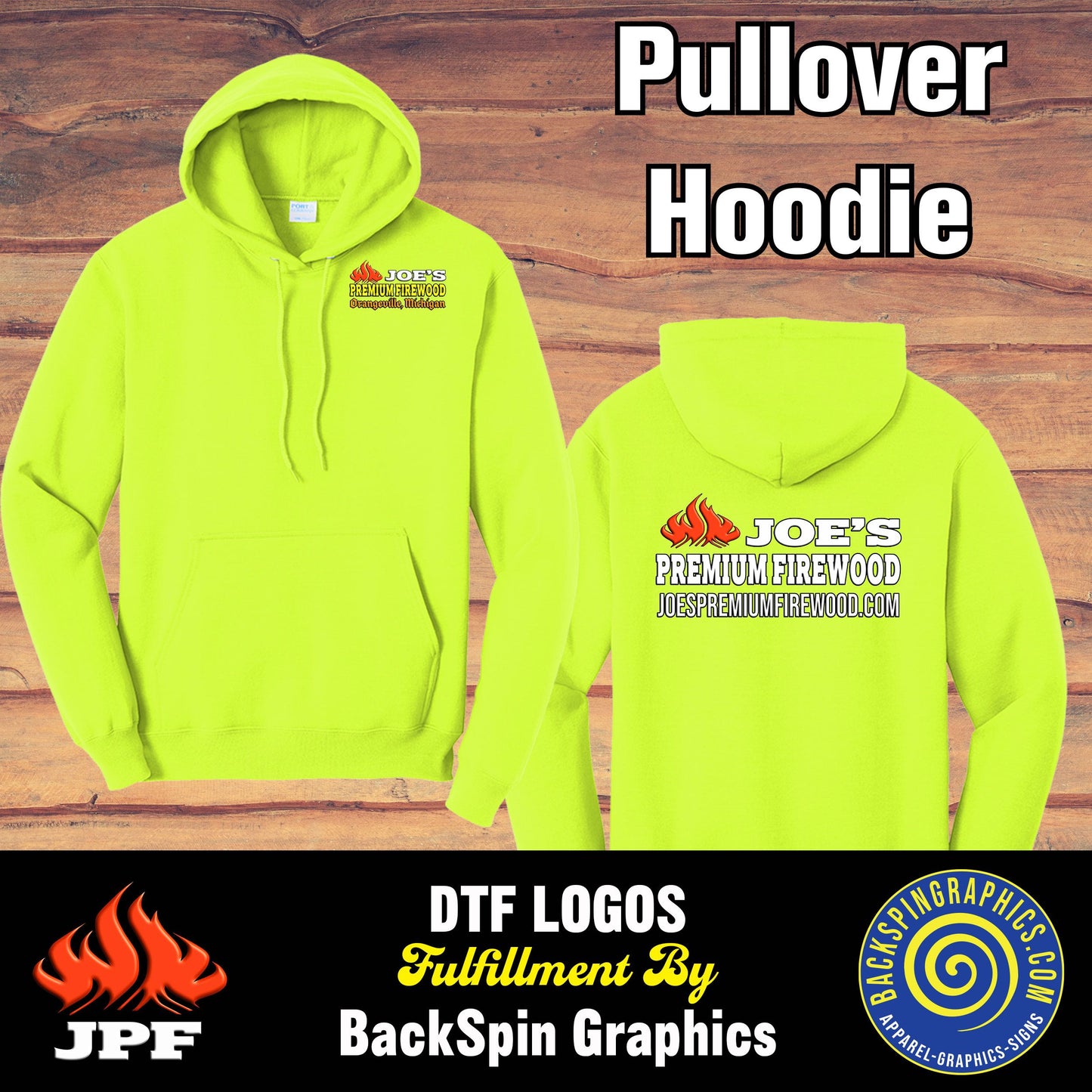 JPF OFFICIAL PULLOVER HOODIE
