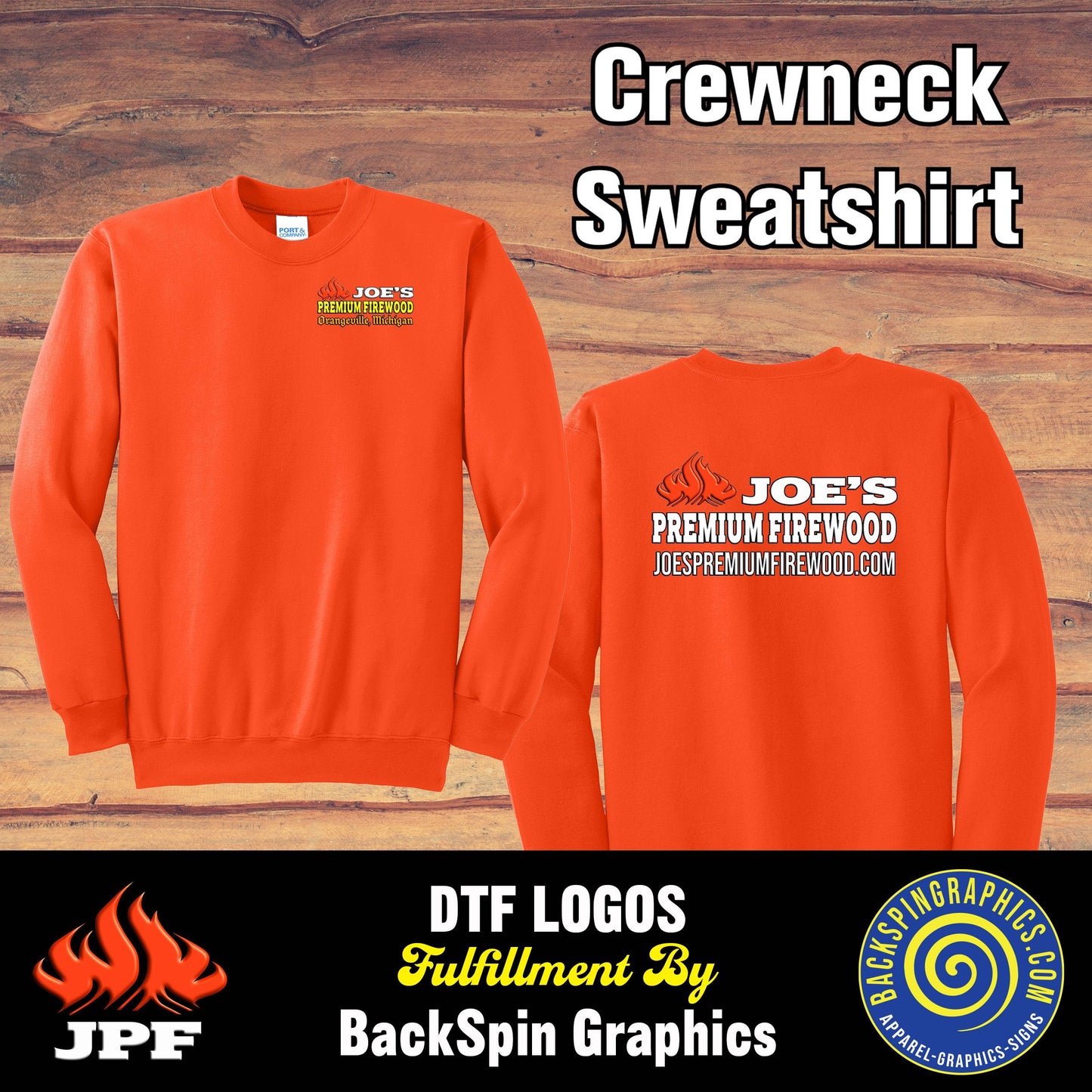 JPF OFFICIAL CREWNECK SWEATSHIRT