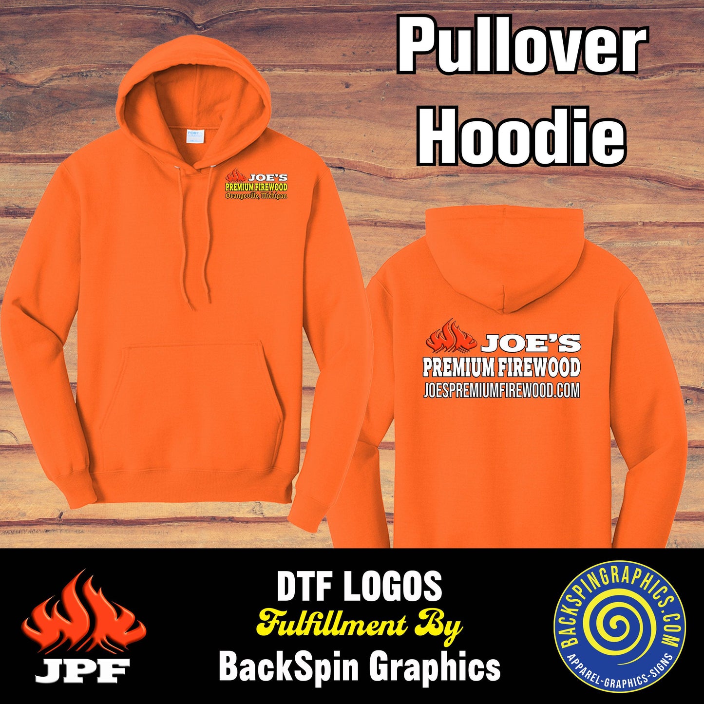 JPF OFFICIAL PULLOVER HOODIE