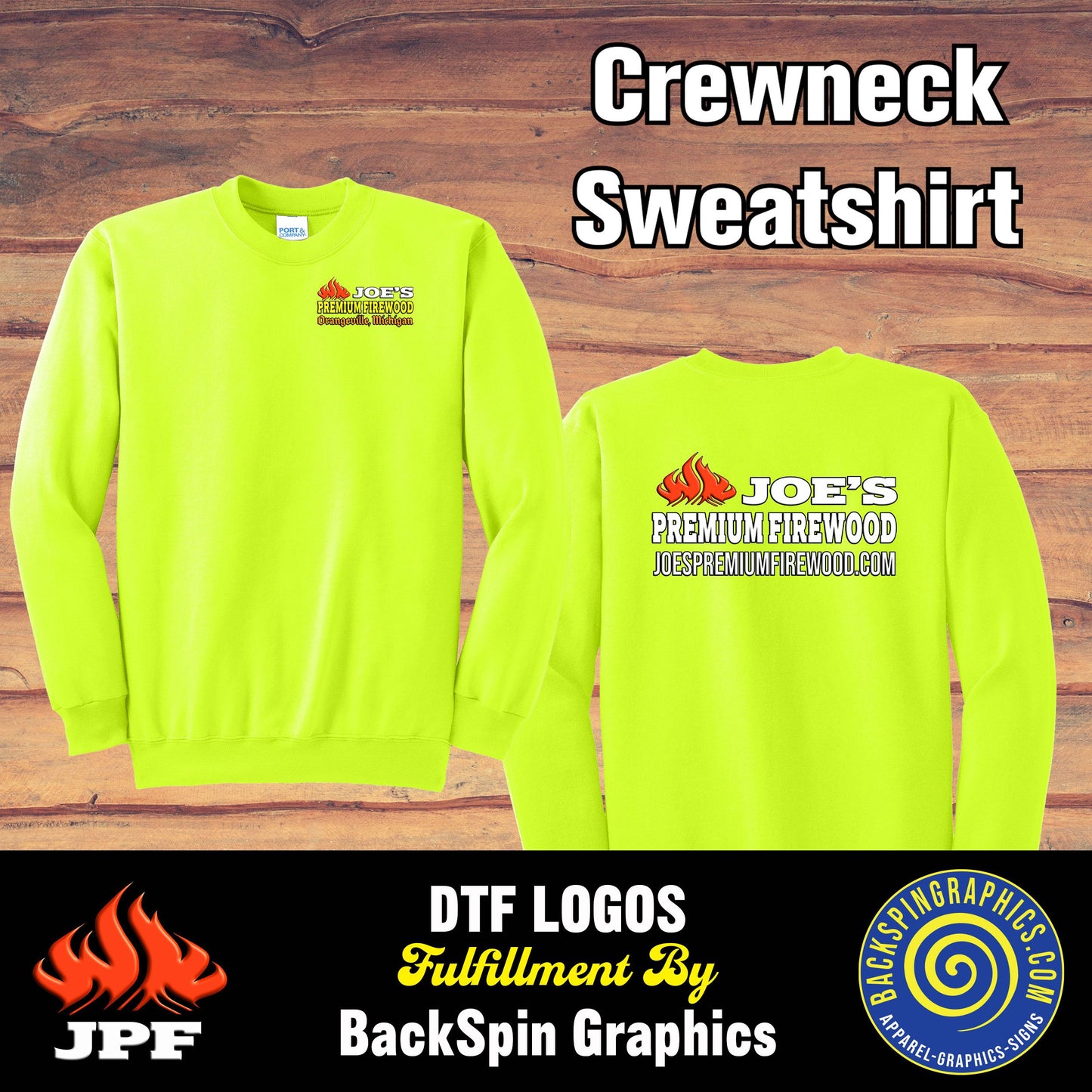 JPF OFFICIAL CREWNECK SWEATSHIRT