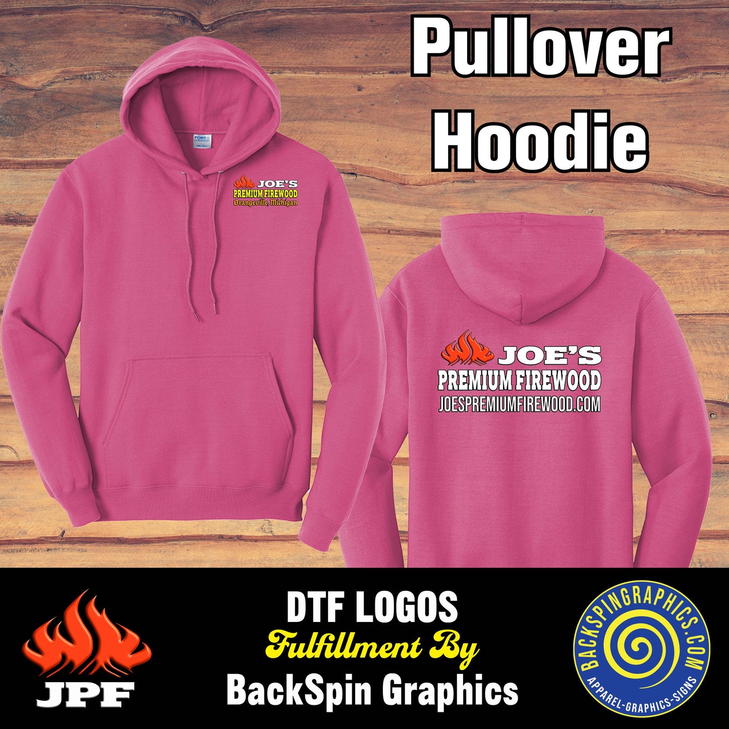JPF OFFICIAL PULLOVER HOODIE