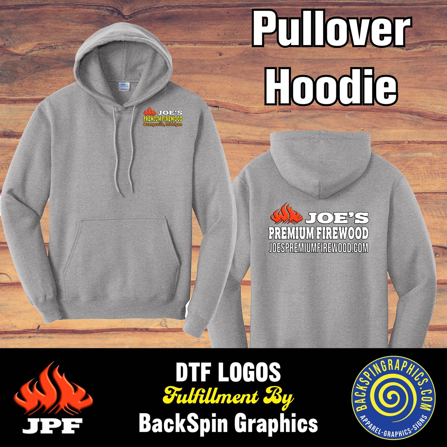JPF OFFICIAL PULLOVER HOODIE